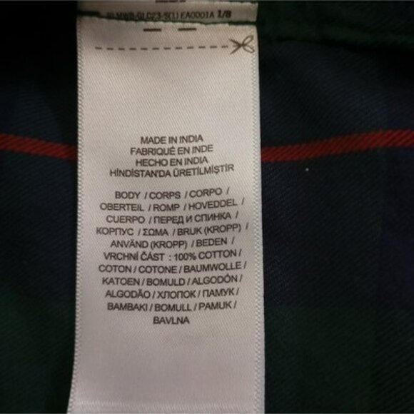 Lauren Ralph Lauren Shirt Crest Button-Up Size 2X TTG Womens Plaid Cotton - Picture 3 of 11